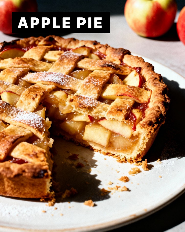 Apple Pie it's flaky and delicious Ingredients : For the dough 2