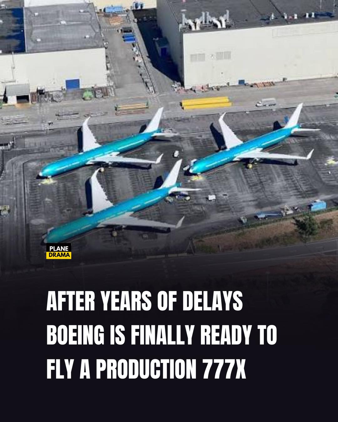Boeing 777x first production flight set for April