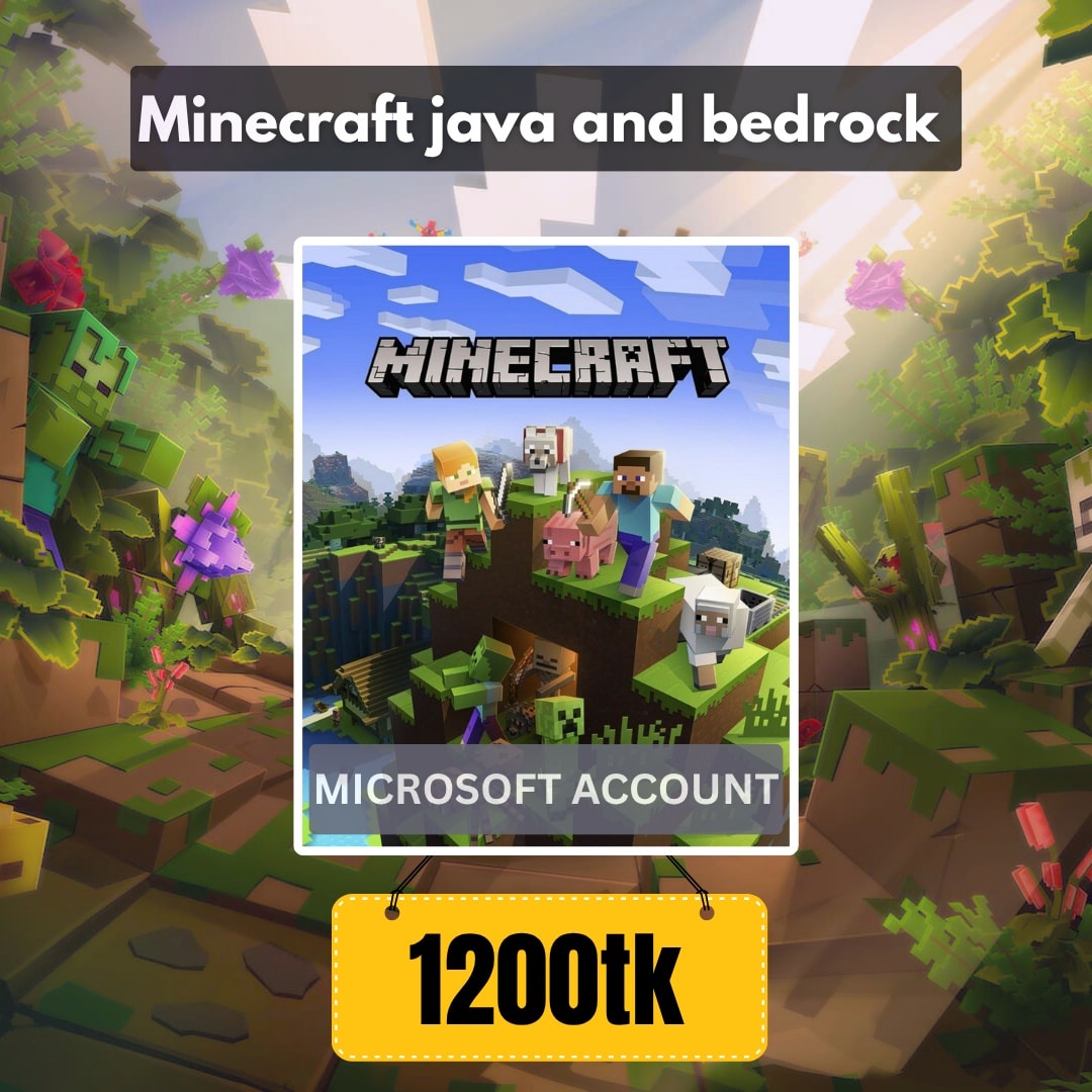 NitroBitz - 🎮 Minecraft Java + Bedrock Combo – Microsoft Account | Only ...