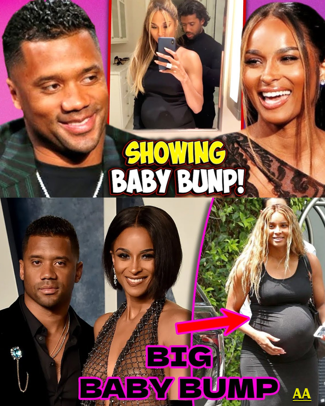Big - At 39, Ciara FINALLY Spotted Out with GIANT Baby Bump — You Can ...