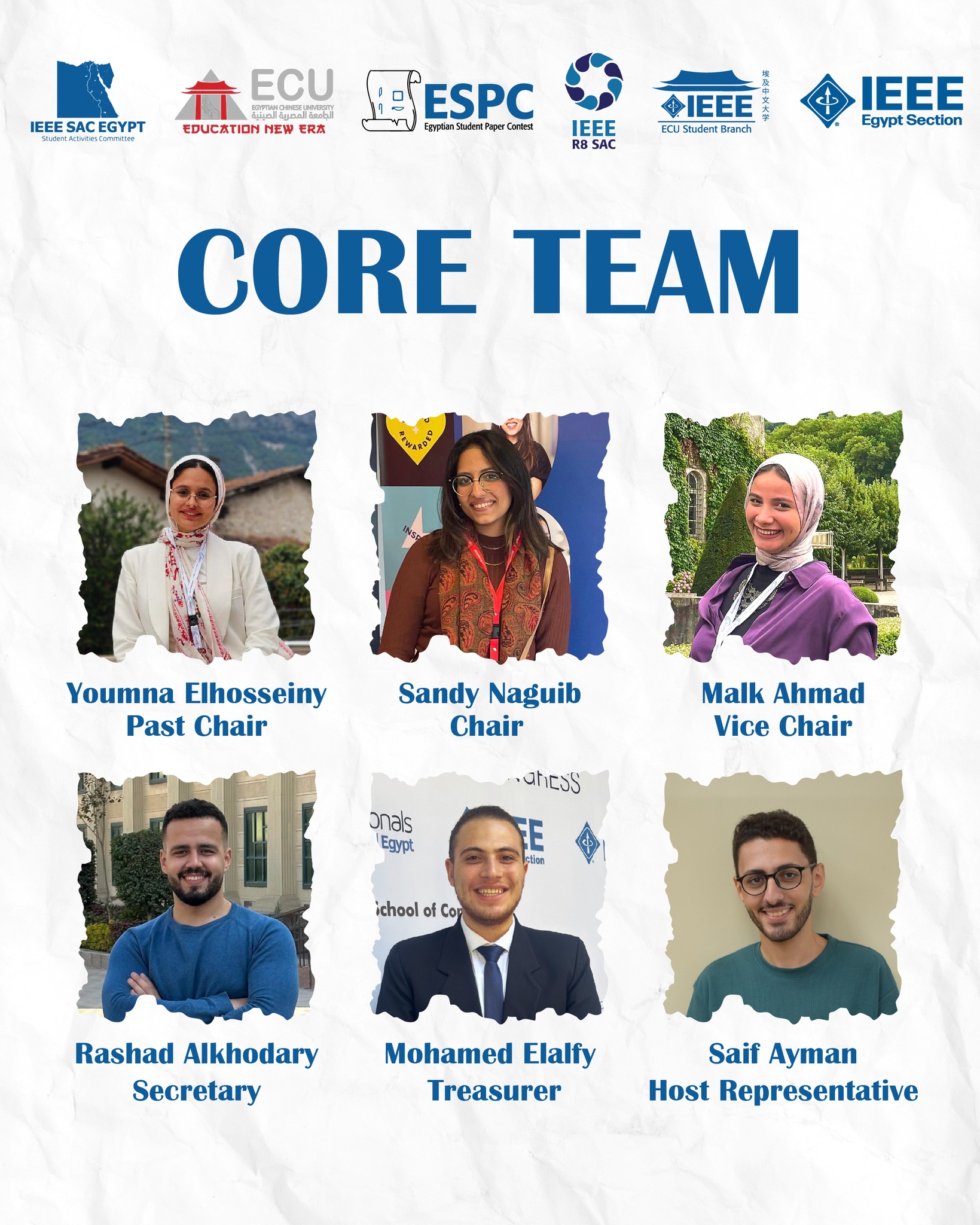 Meet the Core... - IEEE Egyptian Student Paper Contest - ESPC | Facebook