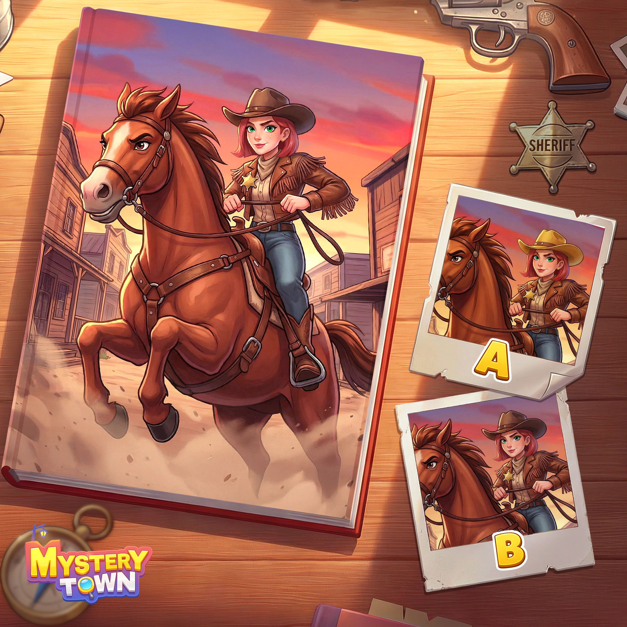 Mystery Town - Merge & Cases