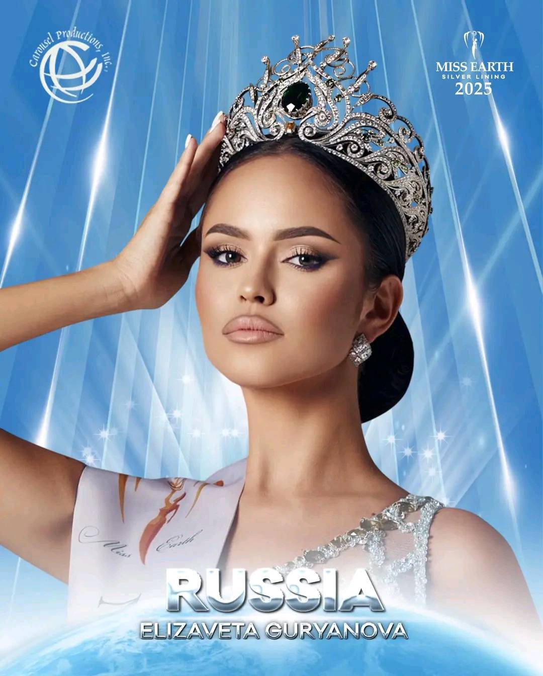 女性情報誌 The Voice Magazine No15 2025 Russia Russia Elizaveta Guryanova Support Russia in the journey Miss