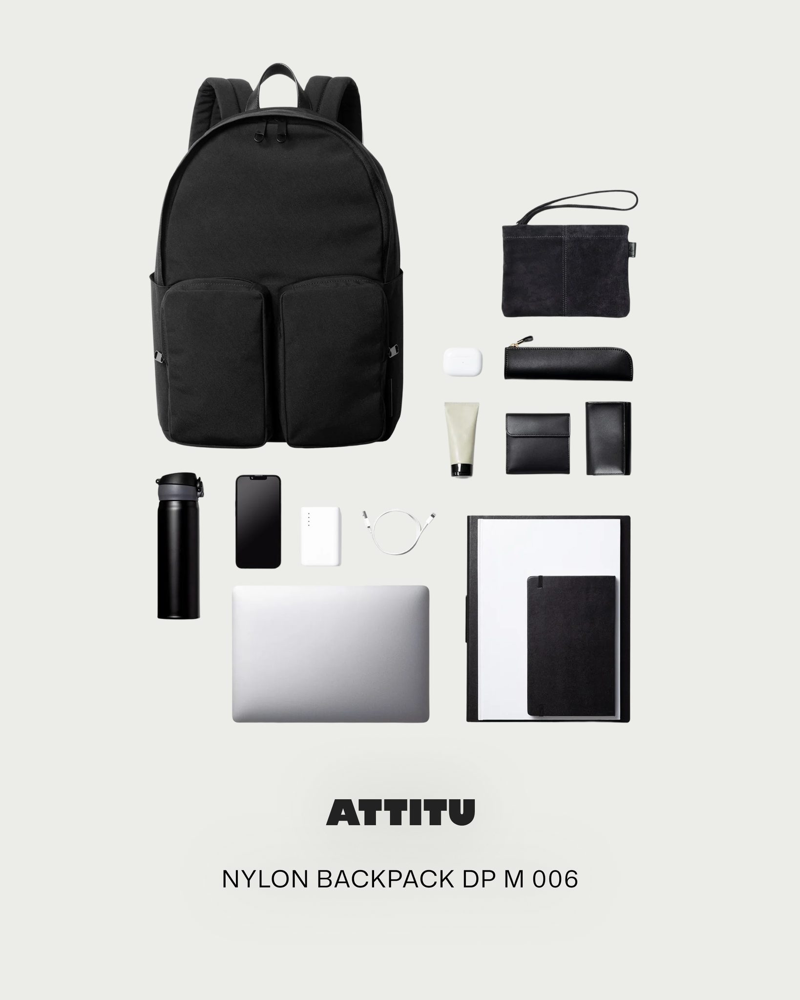 小物 ATTITU NYLON POUCH+REUSABLE BAG XXS009 Item: NYLON POUCH+REUSABLE BAG XXS 009 Now available online and in