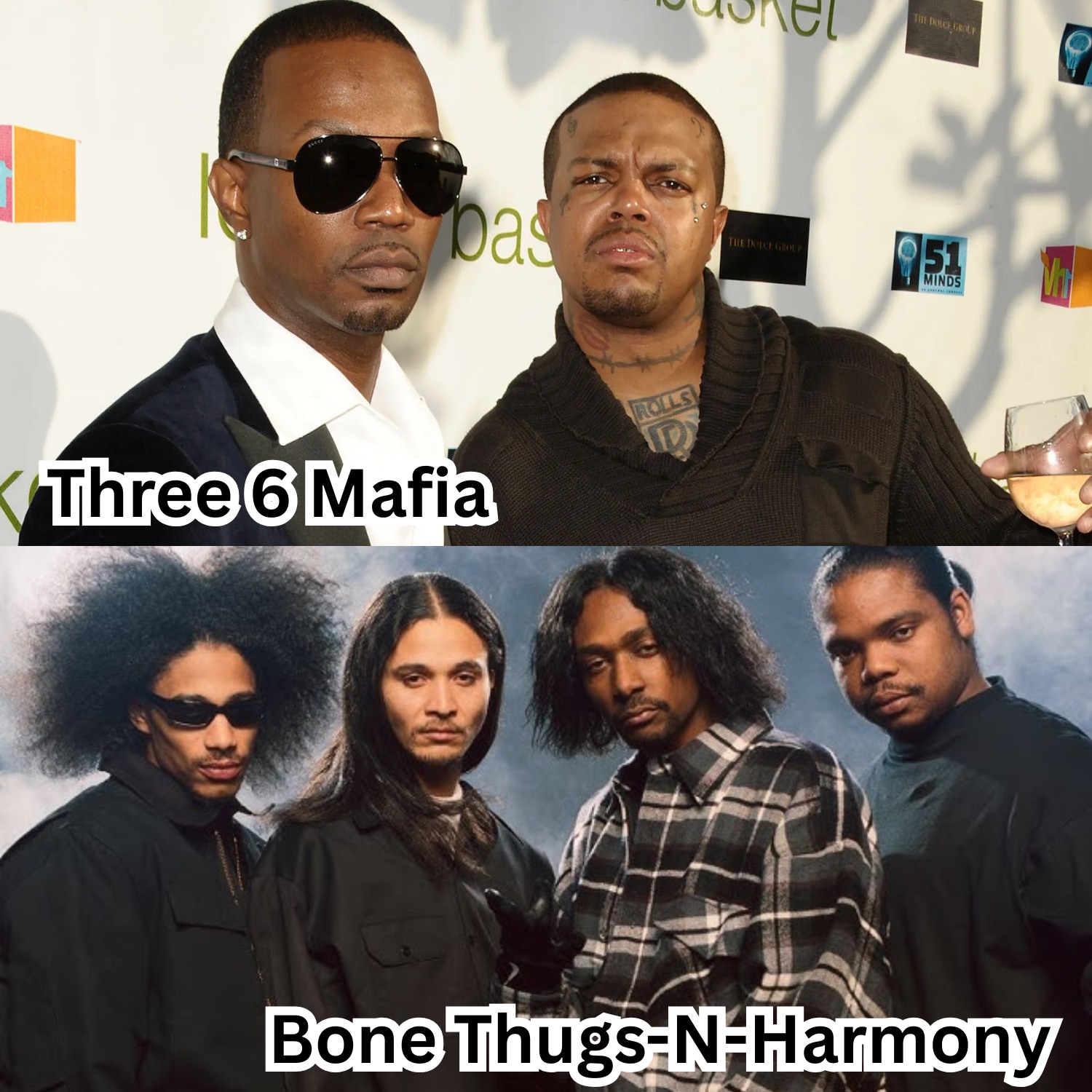 4 years ago today the Three 6 Mafia and Bone Thugs n Harmony 