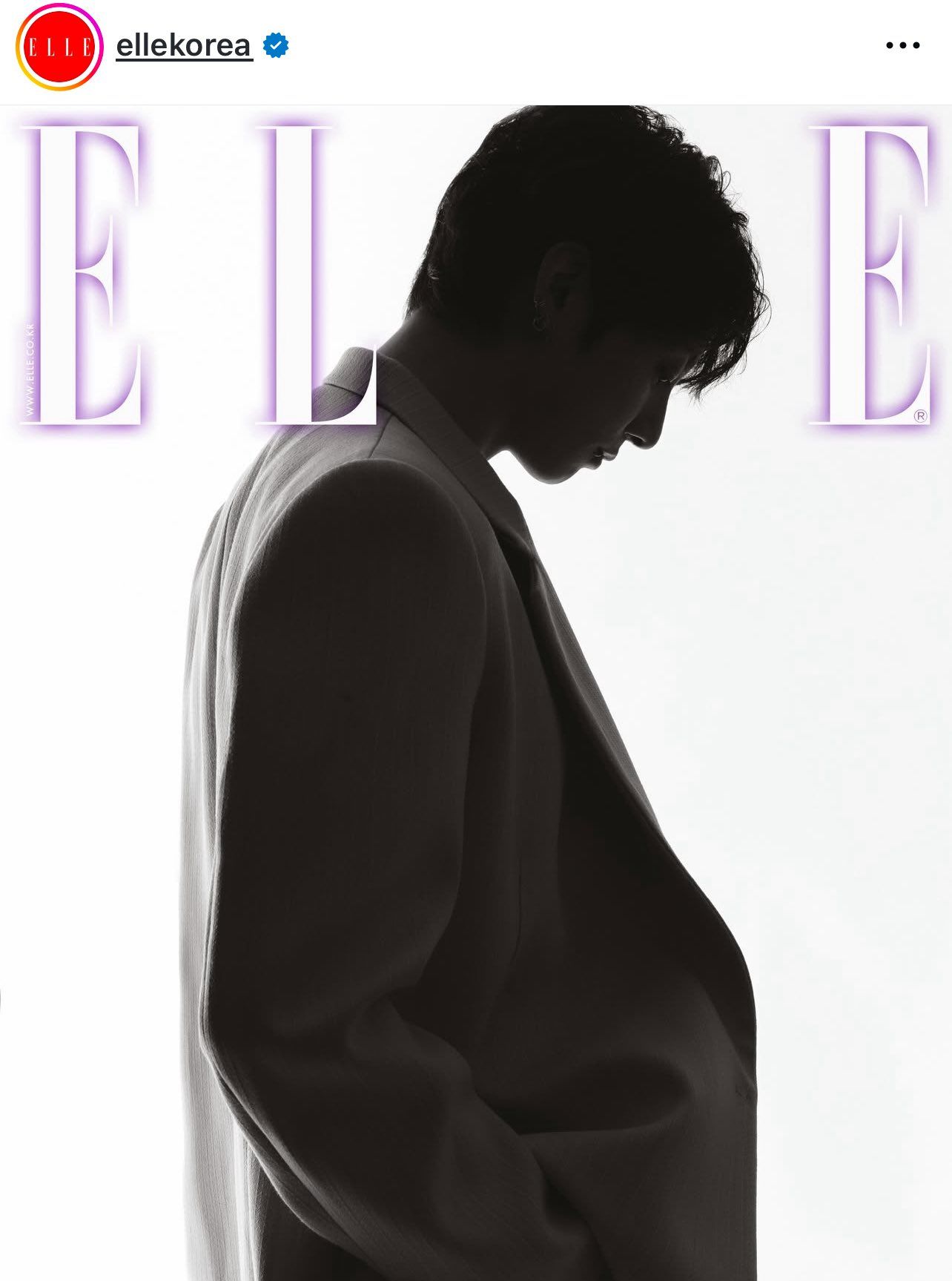 jungkook for elle korea, (digital magazine ver). — all pictures in