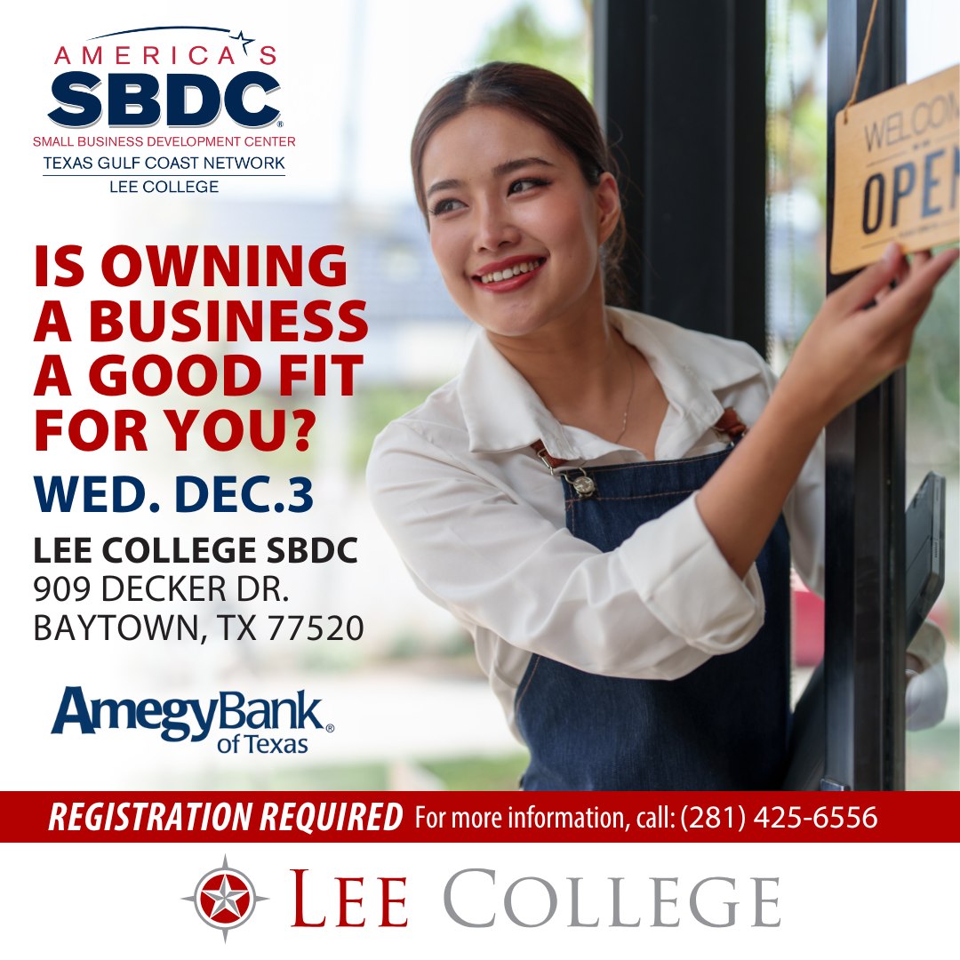Lee College Small Business Development Center | Baytown TX