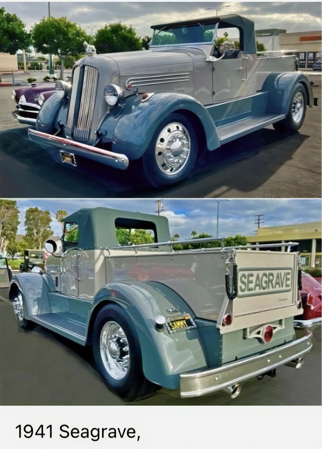 สุชม - The 1941 Seagrave “Silverback” Hot Rod is a wild and rare twist ...