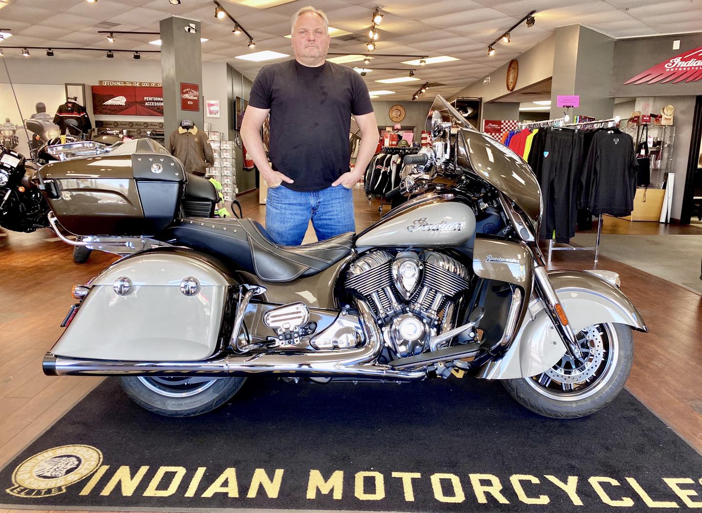 Indian - Johnny from Jonesborough TN rolling out on his new 2023 ...