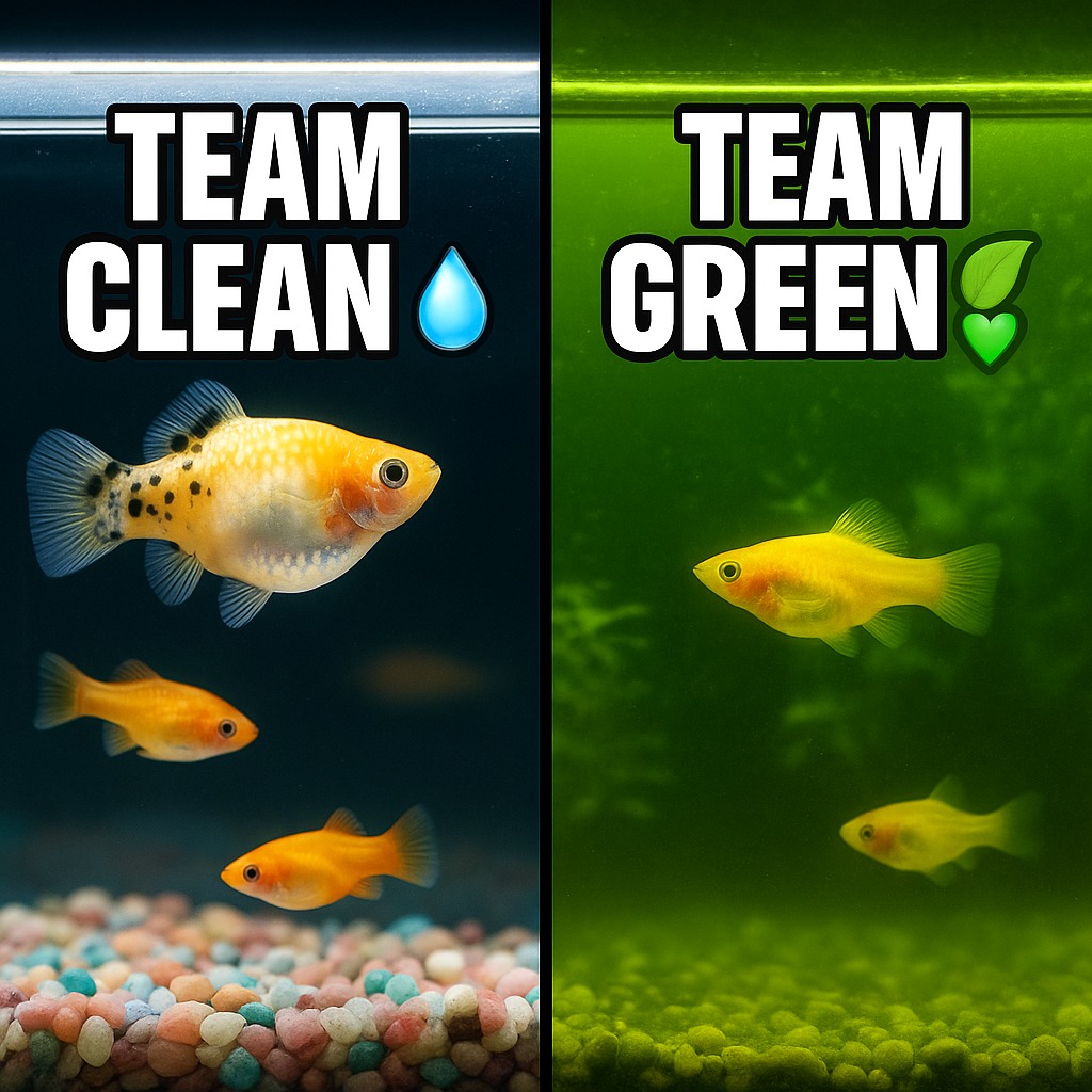 Jugol's - 🔥🐟 “Are Green Water Tanks a Sign of Neglect — or Secret to ...