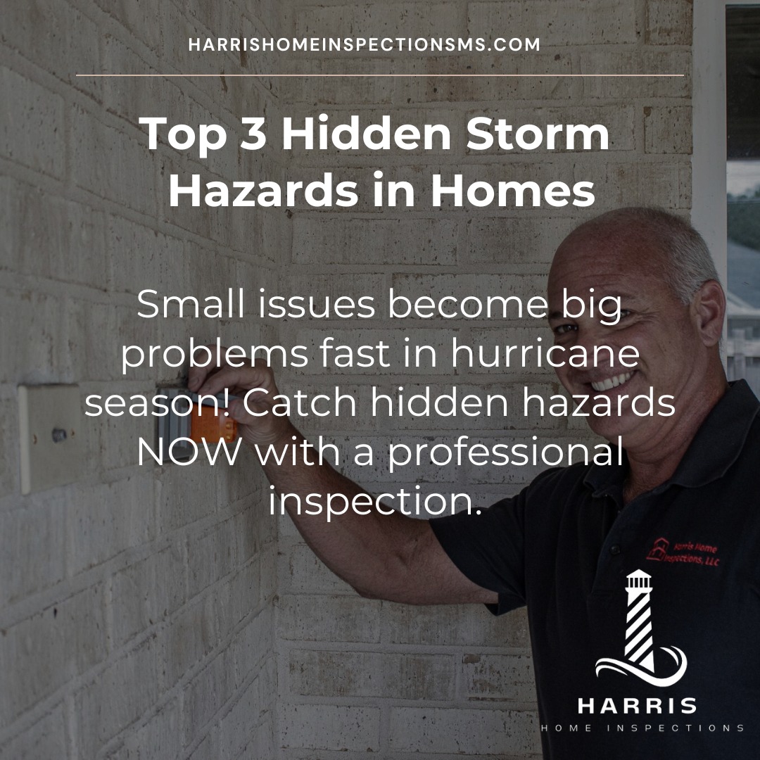 Harris - ⚠️ Top 3 Hidden Storm Hazards in Homes ⚠️ When hurricane ...