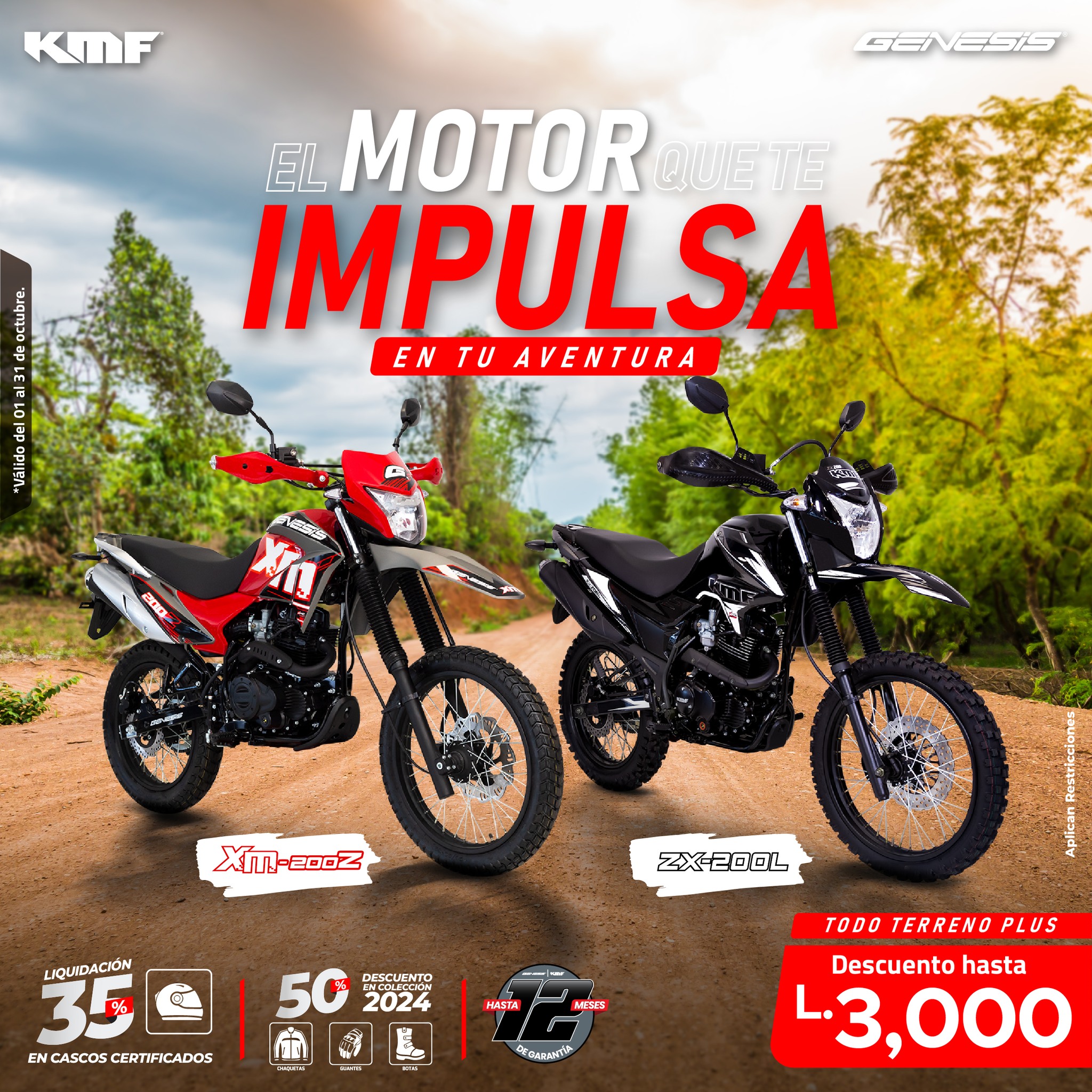Motos Genesis - KMF