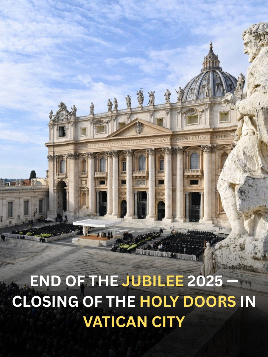 I Love - End of the Jubilee 2025 — Closing of the Holy Doors (Rome) 🇮🇹 ...