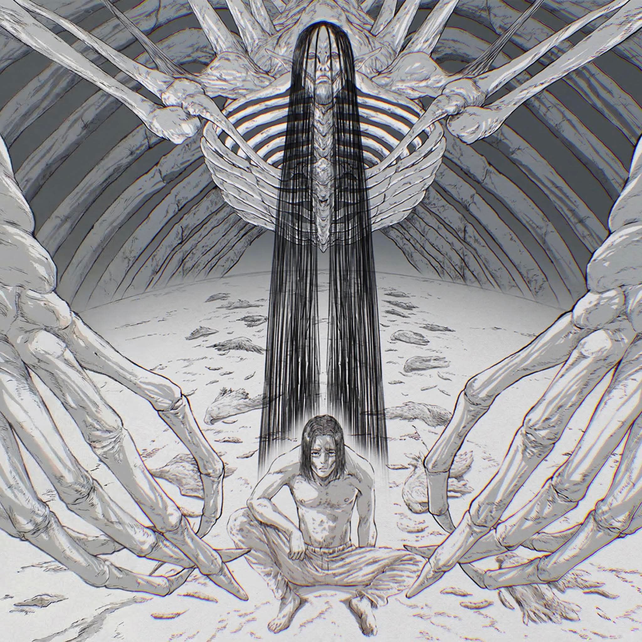 New Attack on Titan Cover Art for SiM “PLAYDEAD” Vinyl Edition By 