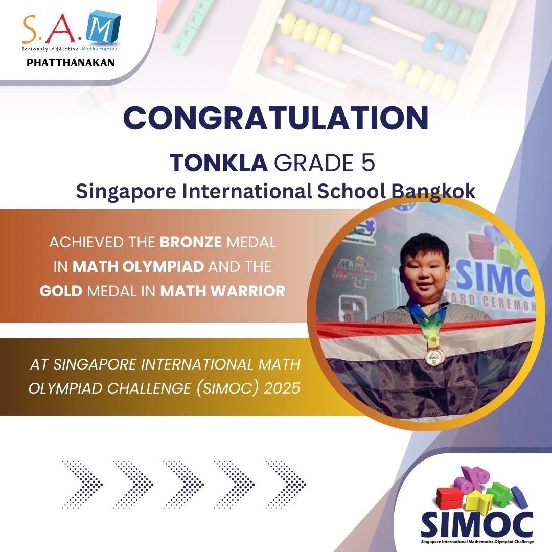 SAM Singapore Maths Phatthanakan | Bangkok
