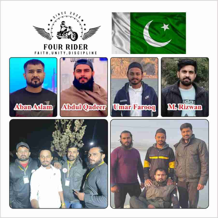 Four Riders Pakistan | Lahore