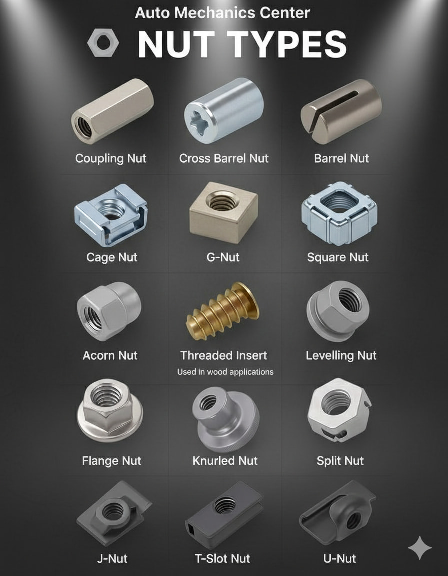 Auto - , selecting the correct nut is as vital as the torque you apply ...