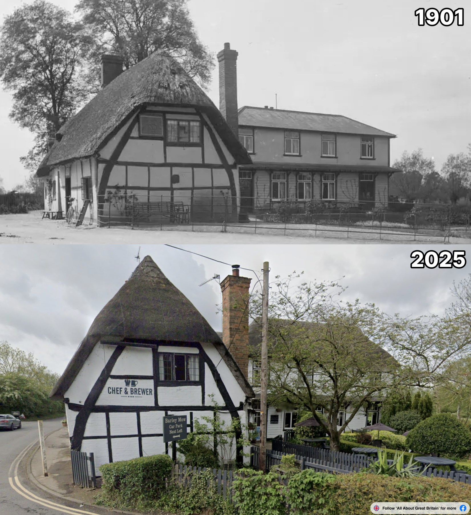 The Barley Mow, just south of... - All About Great Britain | Facebook