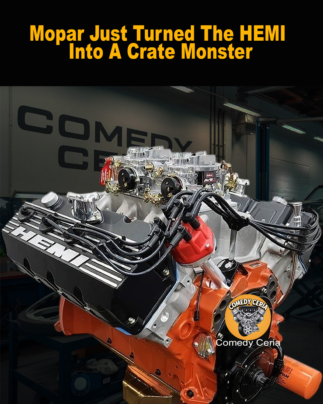 Hemi様 Mopar 820 HEMI is one of the most extreme and legendary racing