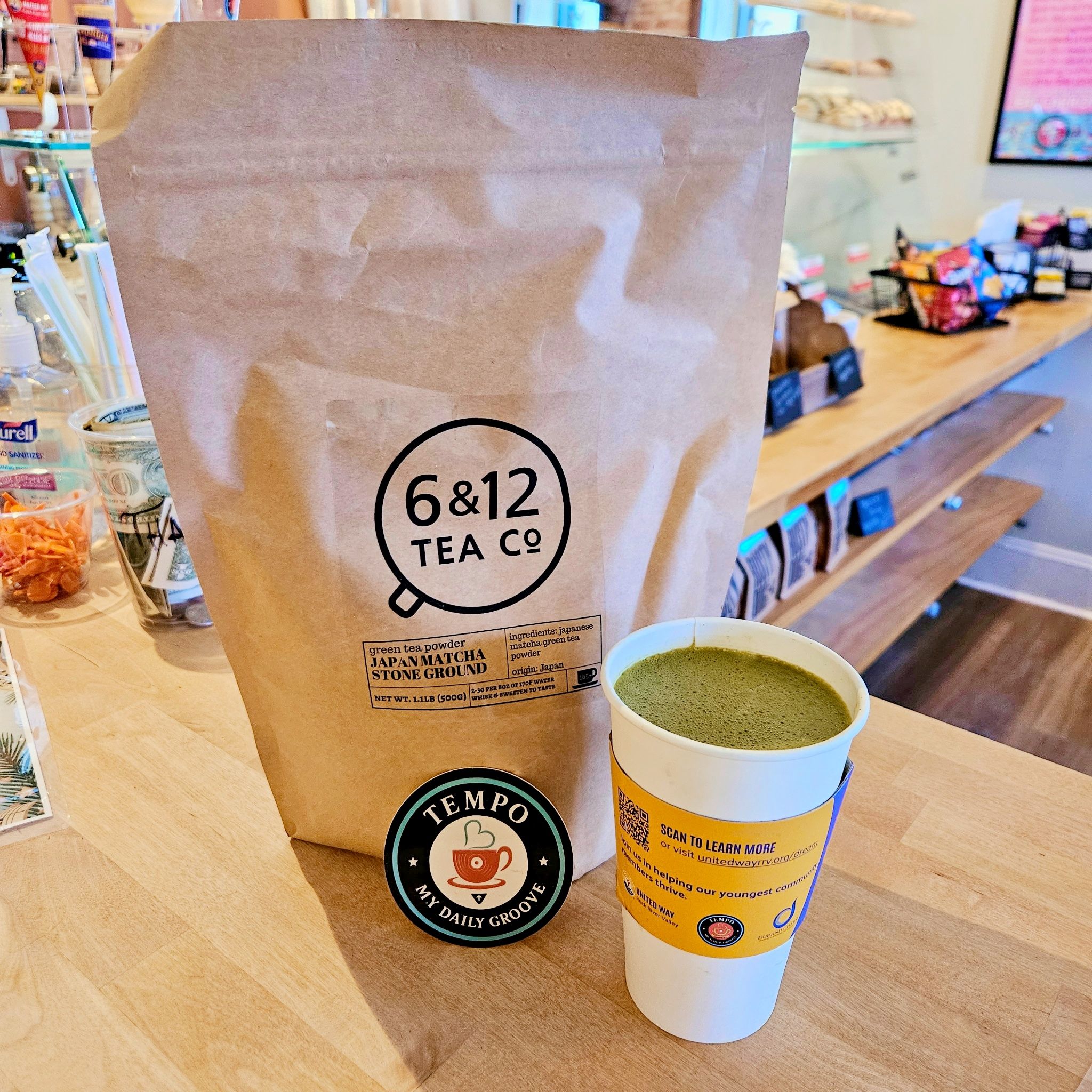 Tempo - . NEW! Matcha has arrived at Tempo That green glow isn’t a ...