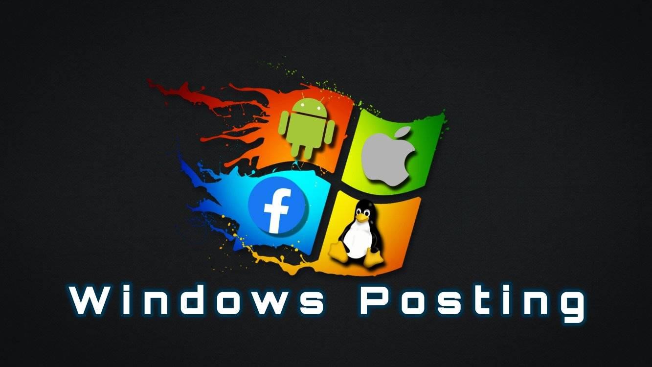 Windows Posting | Facebook