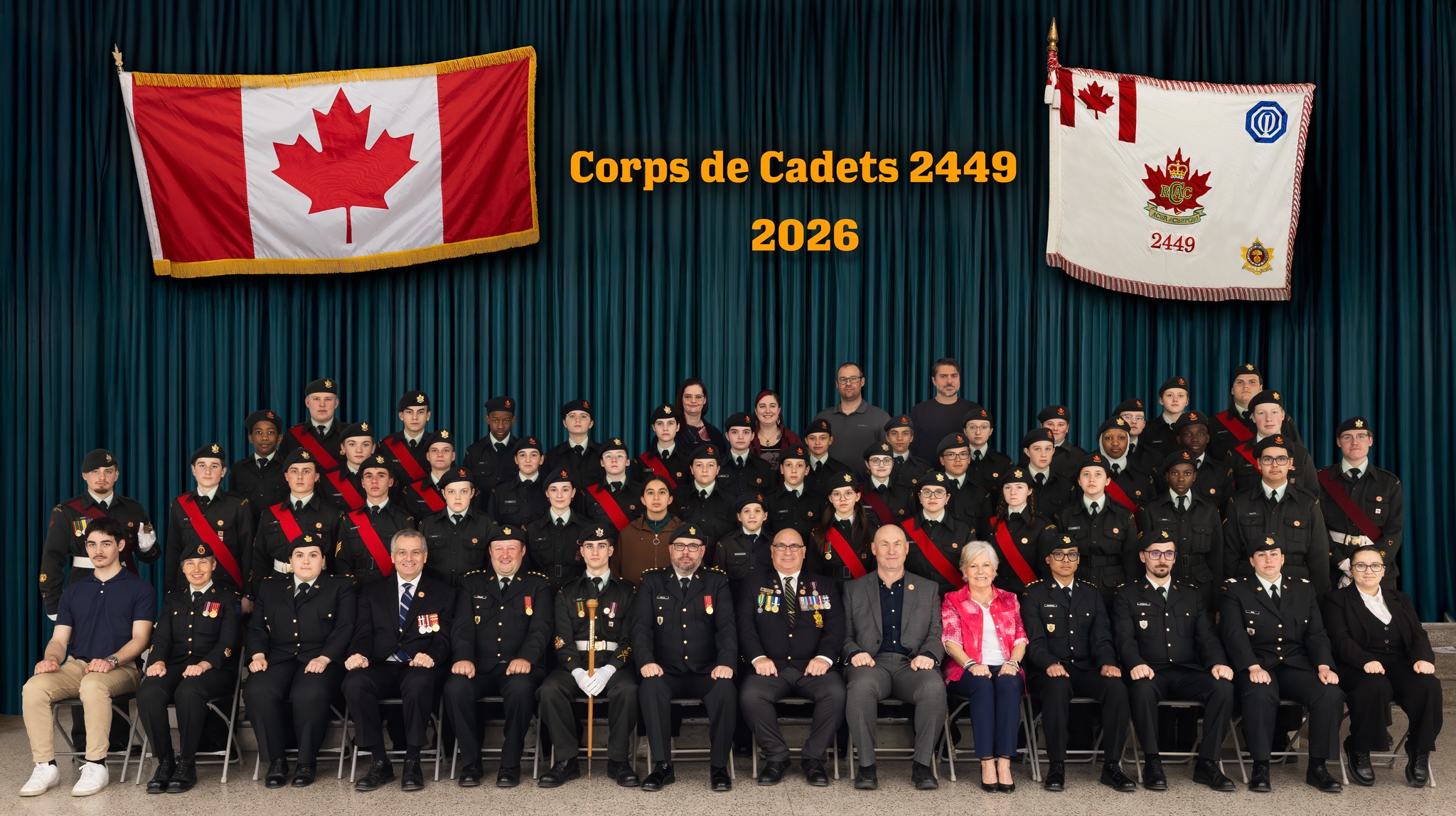 Corps de cadets 2449 Rock-Forest, Saint-Élie, Deauville | Sherbrooke QC