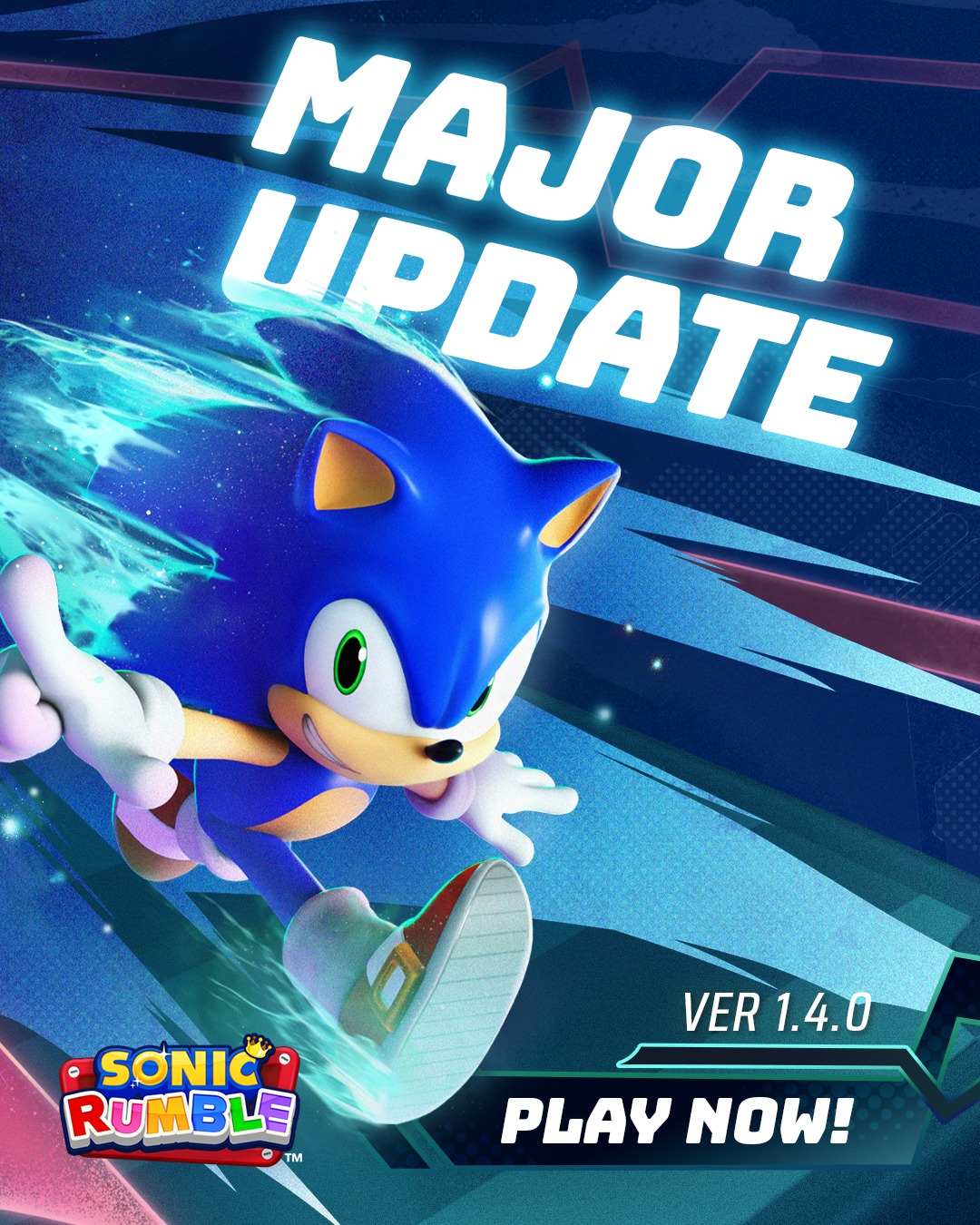 Sonic - Version 1.4.0 has arrived! ⚡ Right before Global Launch on ...