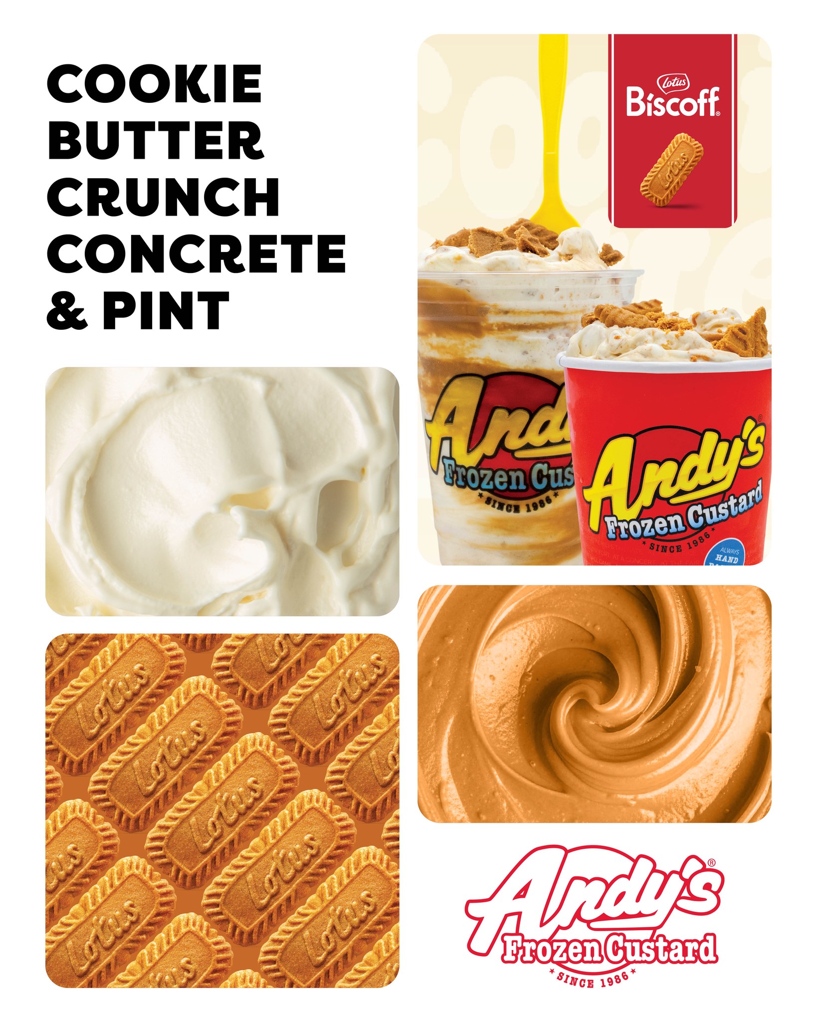 Andy's - 📌 Mood: Cookie Butter Everything 🍪 Your vibe = your Biscoff ...