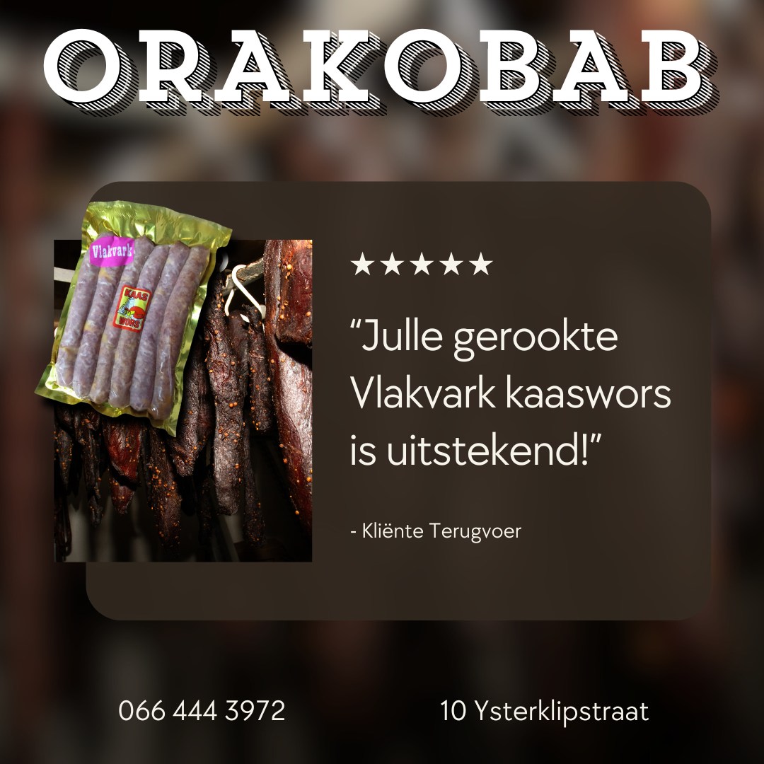 Orakobab Vleis&Verwerking | Orania
