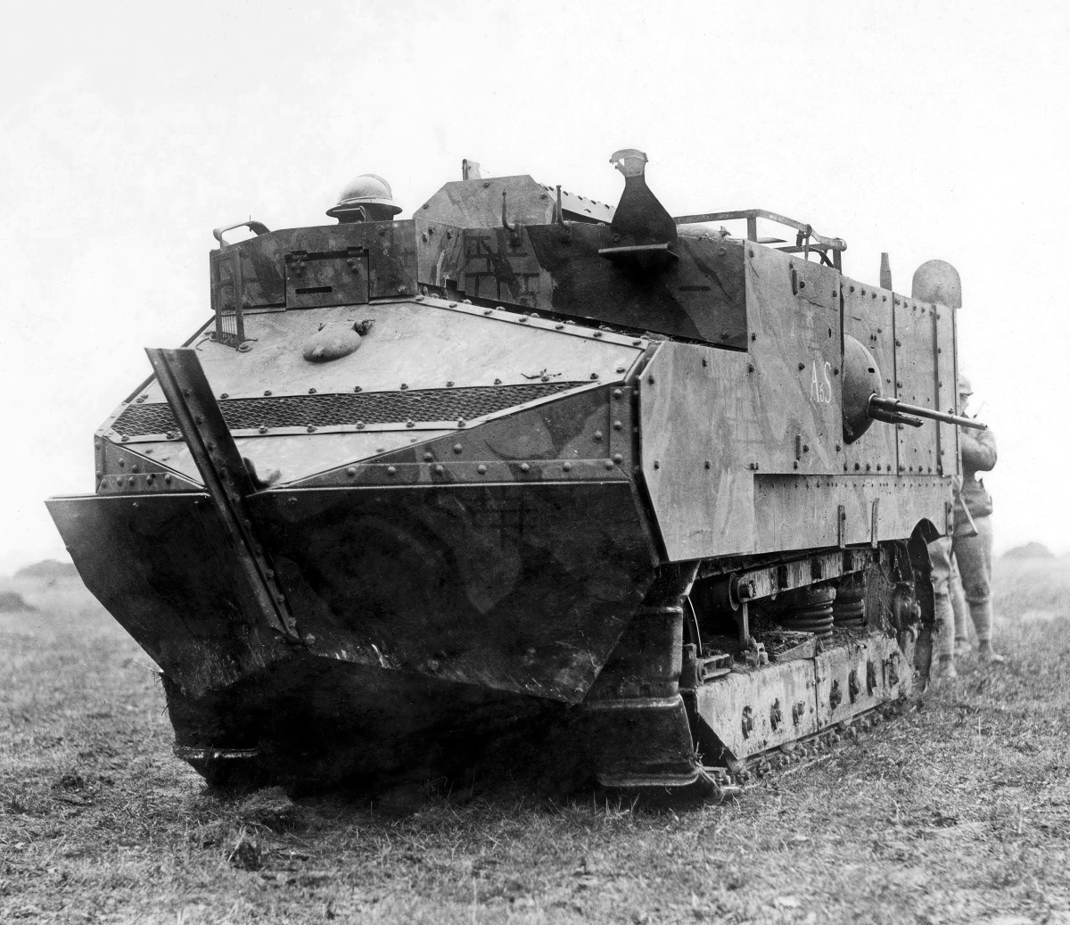 The War - The Schneider CA1 was France’s first operational tank and one ...