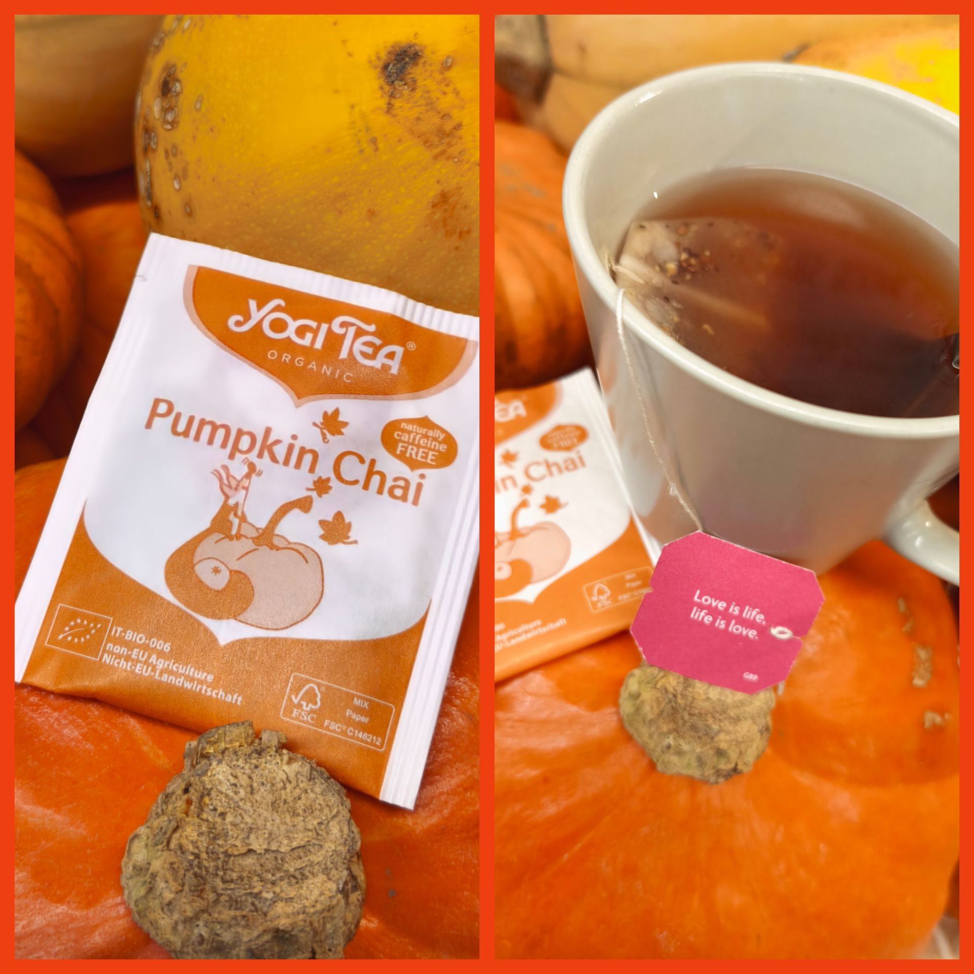 Färm - 🎁 LE TRÉSOR DE LA CASE DU JOUR : Yogi Tea Pumpkin Chai ! 🧡 Le ...