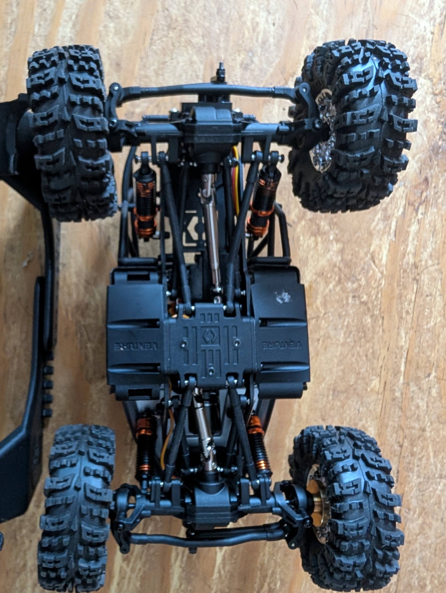 INJORA Arbres De Transmission Acier Inoxydable Pour HPI Venture 18 CR18P – 2 Pièces + Vis – Upgrade Modélisme 1:18