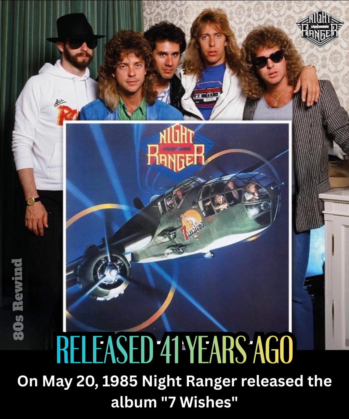 Rumor going 'round that our “7 Wishes” album was released 39 years