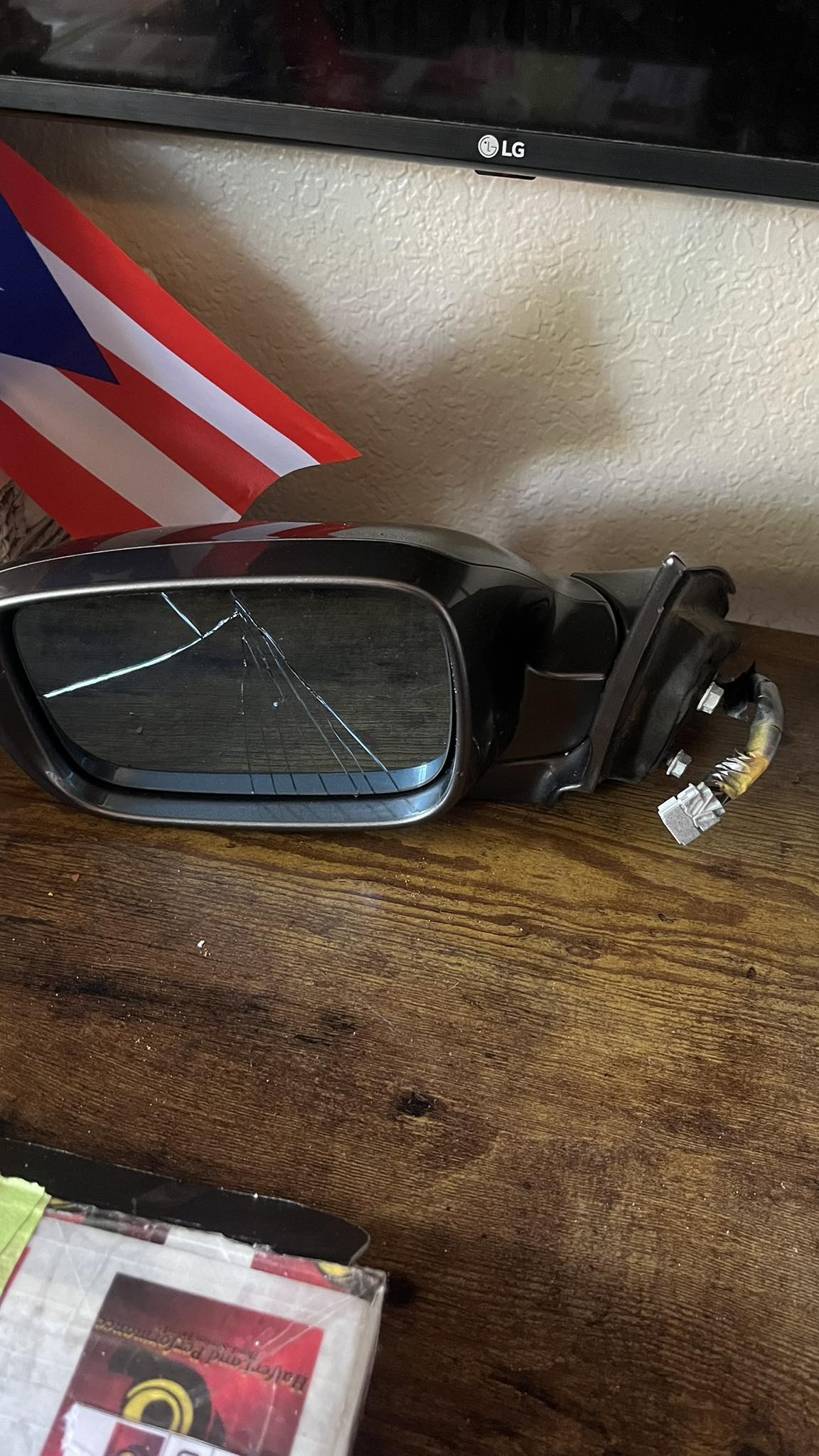 Passenger Side Mirror Glass – Fits 1998–2004 Dodge Dakota & Durango (B712R)