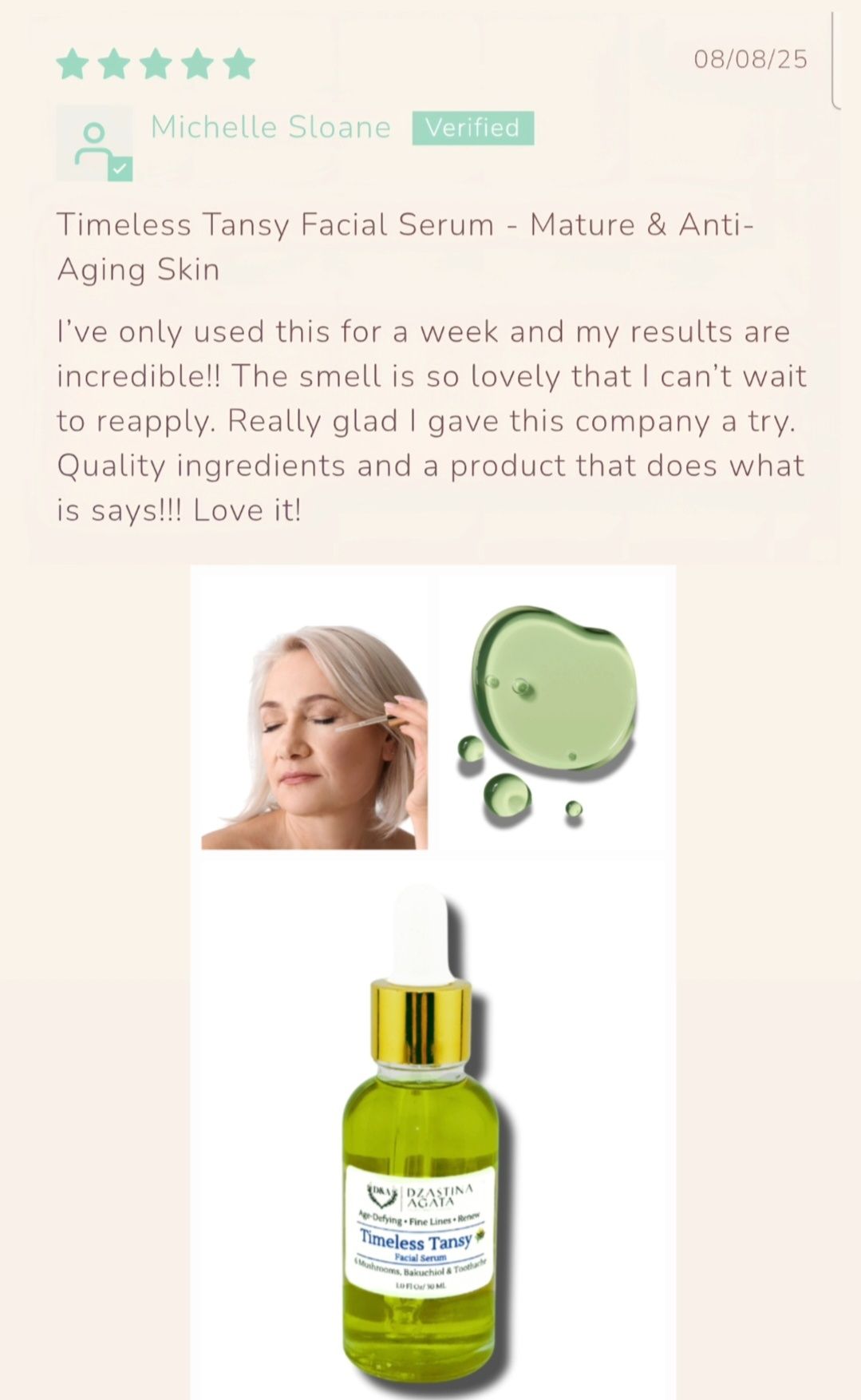 D&A Natural - Radiance, restored Our Timeless Tansy... | Facebook