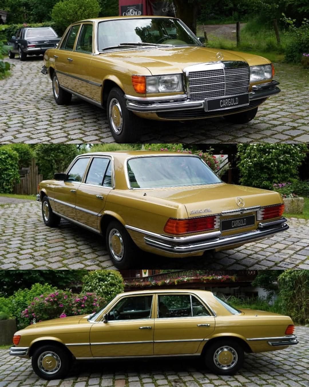 1973 Mercedes-Benz W116 350 SE brochure