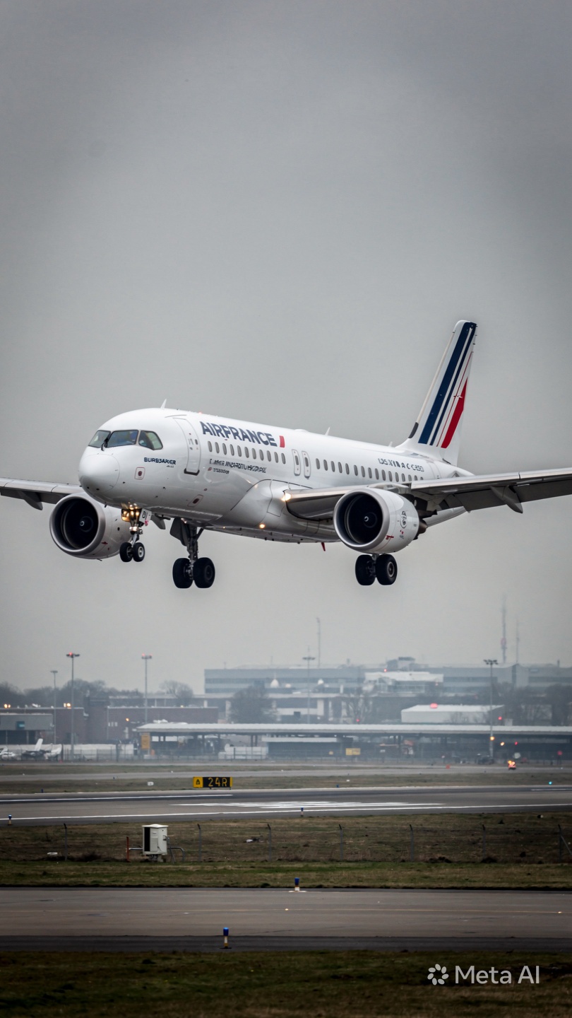 F-GTAZ Air France Airbus A321-200 Flight AF1532 Venice Italy 25