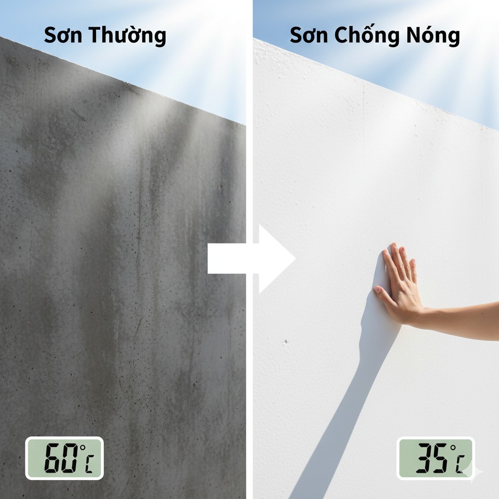 KIM - 🌞 Sơn chống nóng – giải pháp hỗ trợ tiết kiệm năng lượng cho công ...