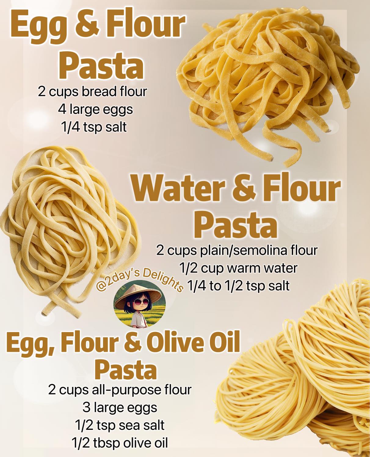 Stunning Homemade Egg Flour Pasta In Minutes image