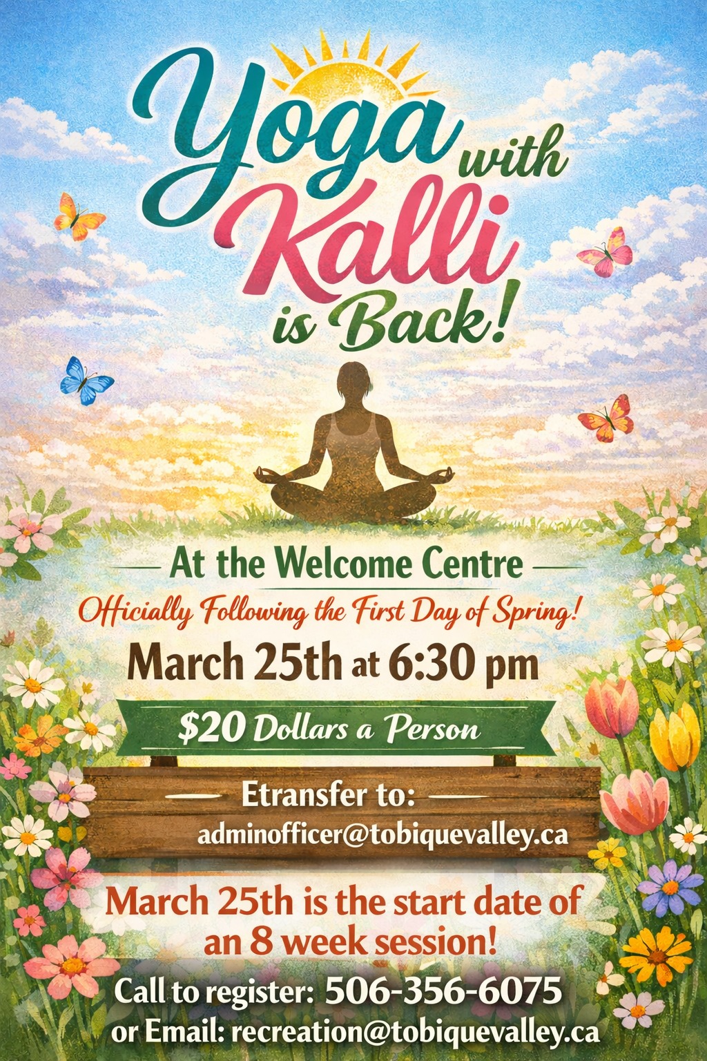 District - ‼️Mark your calendars‼️Yoga with Kalli is back !! To pre ...