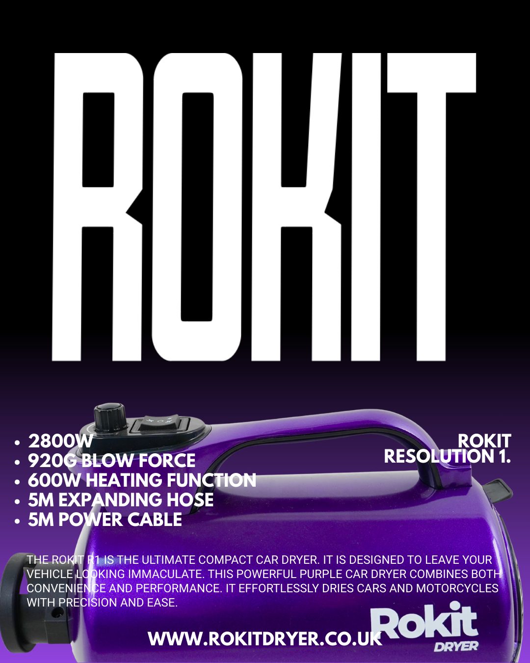 Rokit - Why Drying Matters 👀🚀 Why your car needs a proper dry—and why ...
