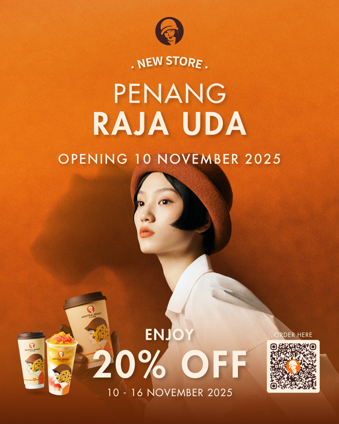 Auntea Jenny MY - New store open at Raja Uda! Enjoy 20%... | Facebook