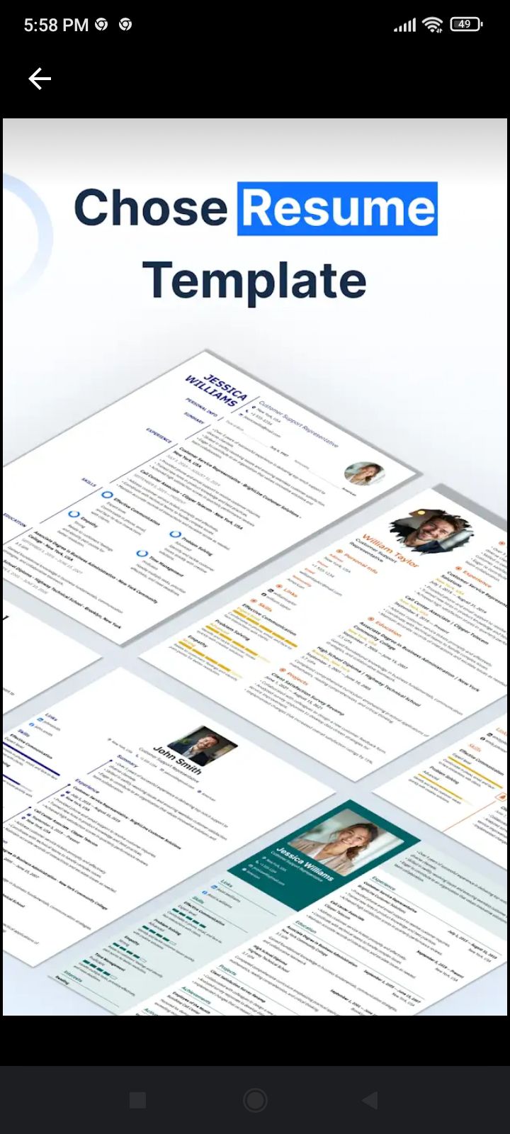 Professional CV Maker | Facebook