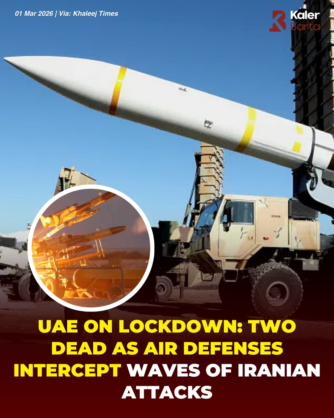 Kaler - On March 1, 2026, the United Arab Emirates faced its most ...