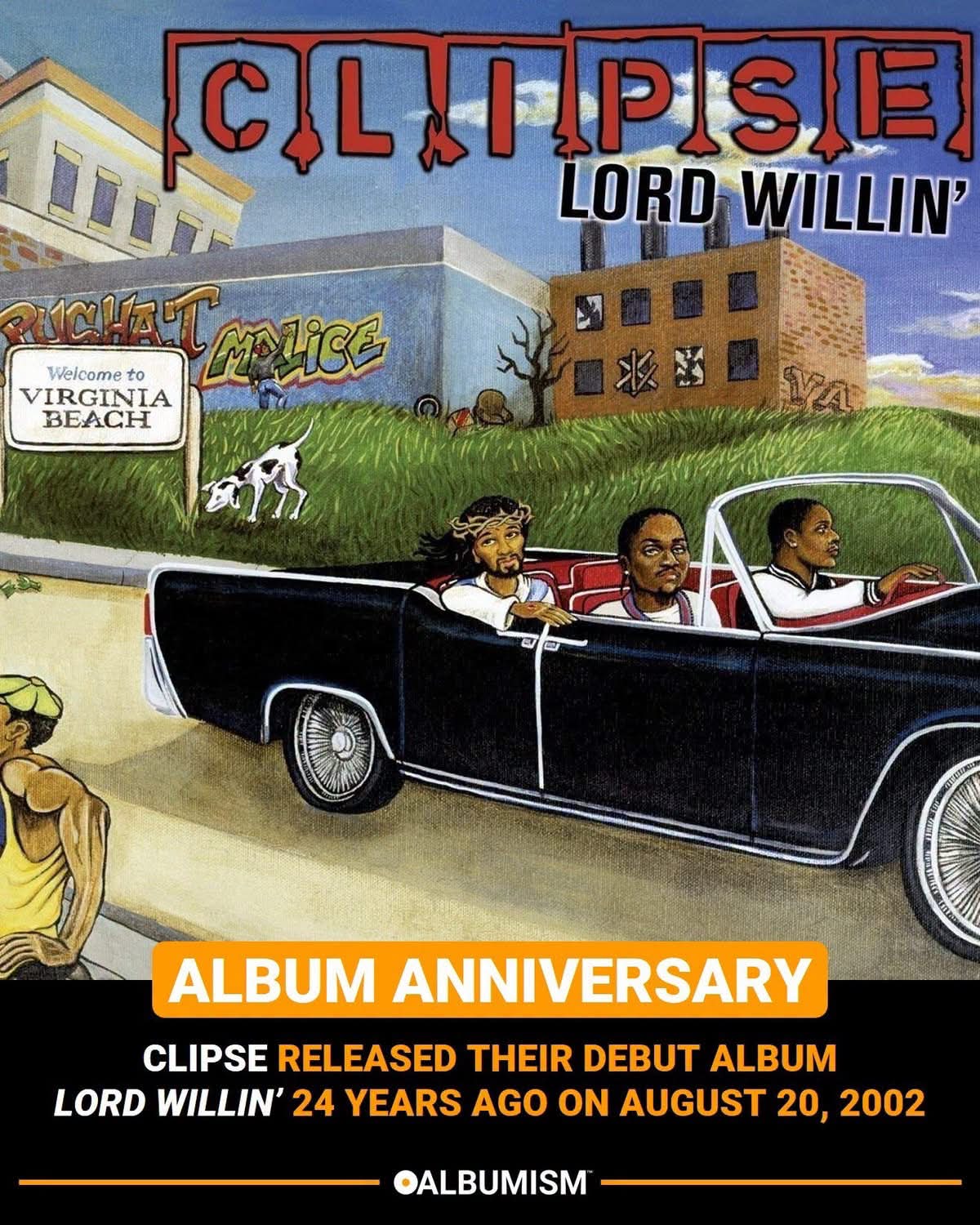 Clipse released their debut album 'Lord Willin'' 23 years ago on