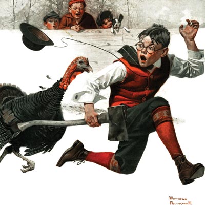 TripImprover - Cousin Reginald Catches the Thanksgiving Turkey (1917 ...
