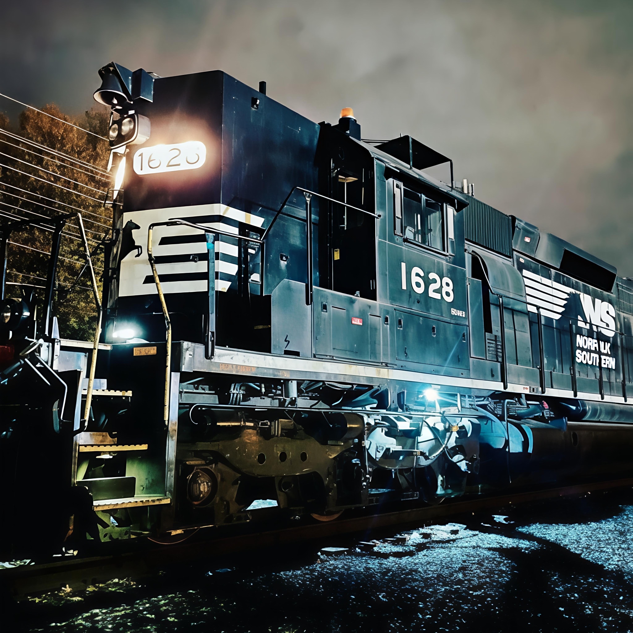 NS SD40-2 1650 has been 