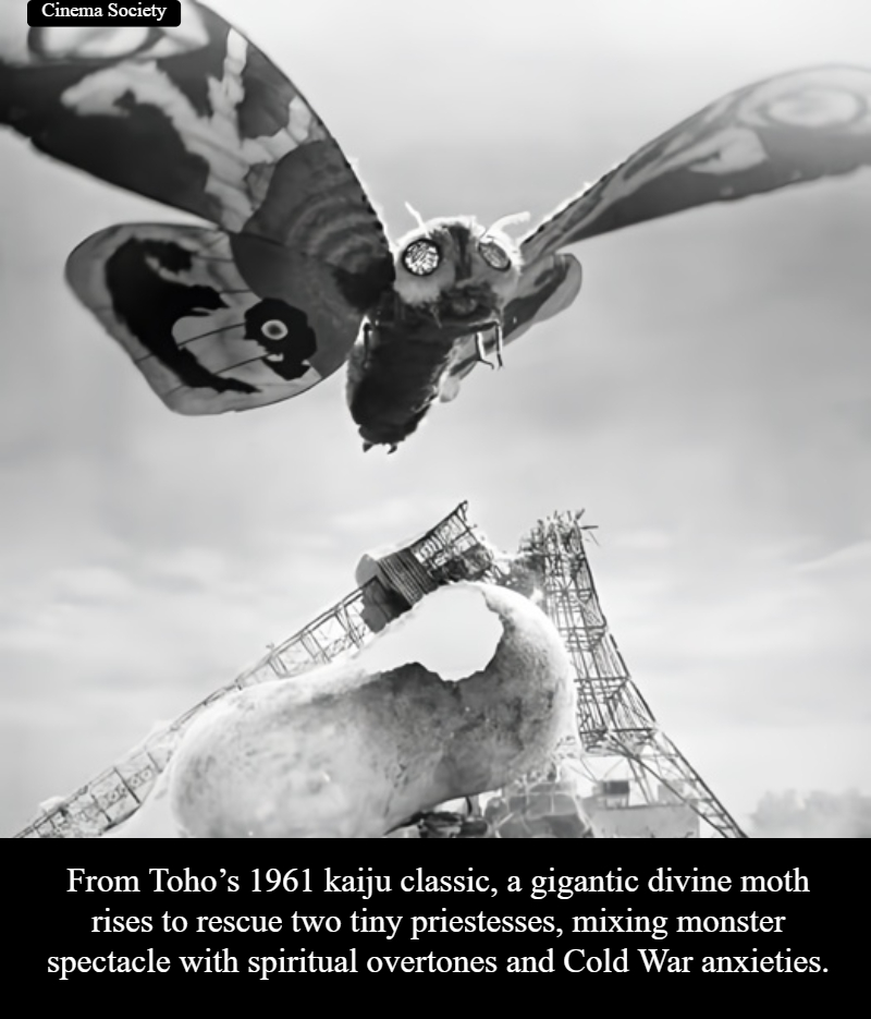 Cinema - Mothra emerged from Toho Studios at a time when giant-monster ...