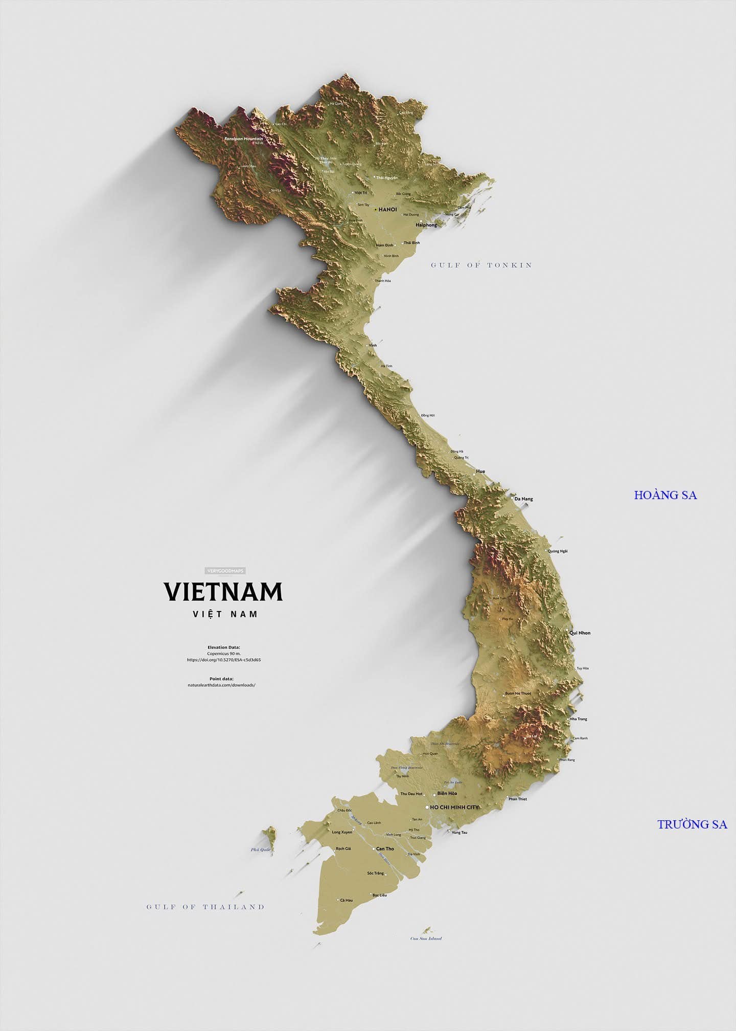 bản đồ việt nam