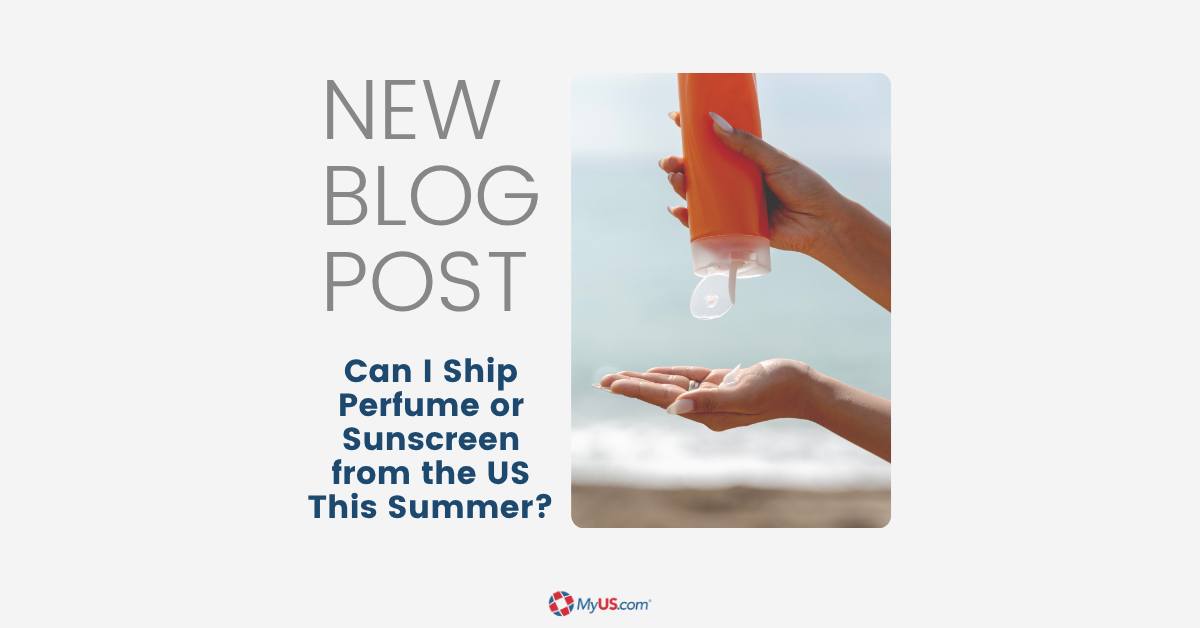 MyUS.com - Wondering if you can ship perfume or sunscreen... | Facebook